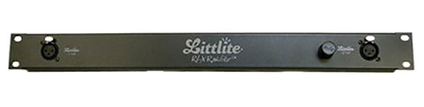 LITTLITE RLX-A RAKLITE LAMP Rackmount, 2x 3-pin panel mount XLR connectors, dimmer