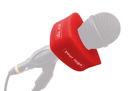 SCHULZE-BRAKEL FF-9001/C FOAM FLAG Triangle, with 3x logos, red (specify reference)