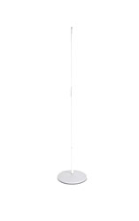 K&M 260/1 MIC STAND Round steel base c/w cover, anti-vibration insert, 870-1575mm, white
