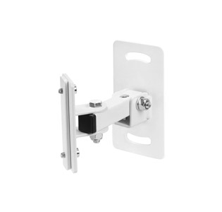 K&M 24180 LOUDSPEAKER MOUNT Wall, up to 10kg, 0-15 degree tilt, swivel, white
