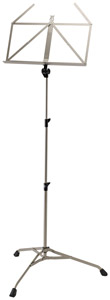 K&M 107 MUSIC STAND Folding, 3-piece, 675-1475mm, nickel