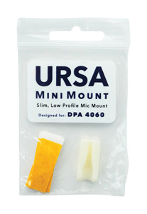 URSA MINIMOUNT MICROPHONE MOUNT For DPA 4060, white
