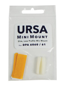 URSA MINIMOUNT MICROPHONE MOUNT For DPA 6060, white