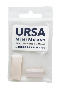 URSA MINIMOUNT MICROPHONE MOUNT For RODE Lav, white