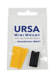 URSA MINIMOUNT MICROPHONE MOUNT For Sennheiser MKE1, black