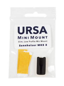 URSA MINIMOUNT MICROPHONE MOUNT For Sennheiser MKE2, black