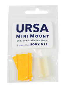 URSA MINIMOUNT MICROPHONE MOUNT For Sony D11, white
