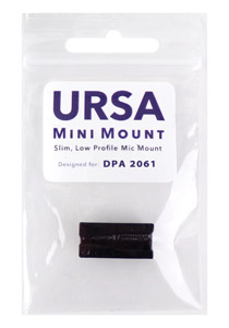 URSA MINIMOUNT MICROPHONE MOUNT For DPA 2061, black