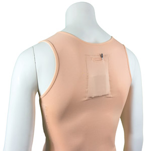 URSA VESTIES 2x underarm pouches/2x back pouches, medium, beige