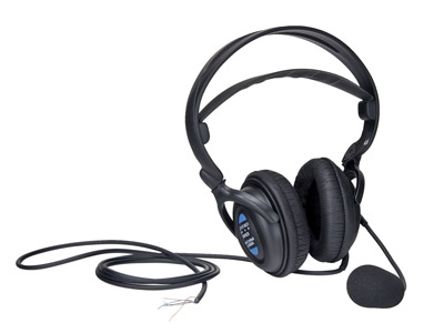 CANFORD LEVEL LIMITED HEADSET DMH625 88dBA, wired stereo, straight cable, unterminated