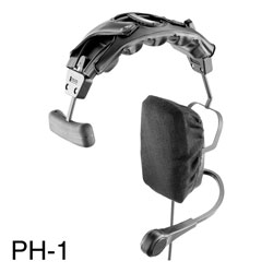 RTS PH-1 HEADSET 150 ohms, with 150 ohms mic, straight cable, XLR 4-pin female