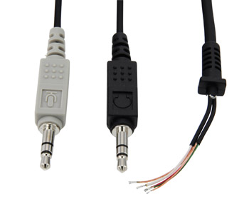 BEYERDYNAMIC 953875 SPARE CABLE For DT234 headset, straight, 2 x 3.5mm plugs