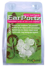 PROGUARD EARPORTZ Extra large (pack of 4 pairs)