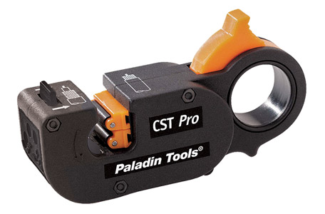 PALADIN 1282 CST-Pro coaxial cable stripper (with black cassette)