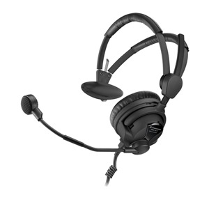 SENNHEISER HMD 26-II-600S HEADSET Single ear, 600 ohms, 300 ohm dyn mic, without cable