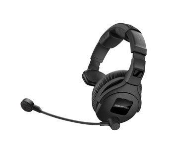 SENNHEISER HMD 301 PRO HEADSET Single ear 64 ohms, 300 ohm dynamic mic, without cable