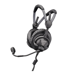 SENNHEISER HMD 27 HEADSET Stereo, 64 ohms, 300 ohm dyn mic, without cable