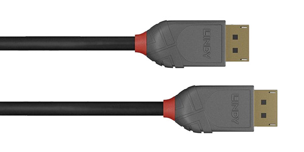 LINDY 36486 ANTHRA LINE DisplayPort 1.2 cable, 10m