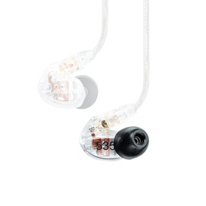 SHURE SE535-CL-LEFT SPARE EARPHONE For SE535, clear