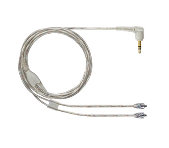 SHURE EAC64CLS SPARE CABLE For SE846, nickel-plated MMCX connector, 162cm, clear