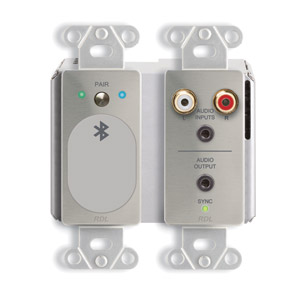 RDL DDS-BTN44 DANTE AUDIO INTERFACE Bi-directional, RCA/3.5mm jack/Bluetooth in, silver