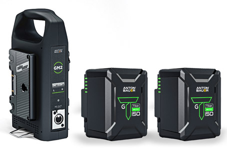 ANTON BAUER TITON MICRO BATTERY KIT With 2x Titon Micro 150GM and 1x GM2