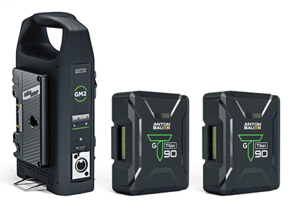 ANTON BAUER TITON BATTERY KIT With 2x Titon 90GM and 1x GM2