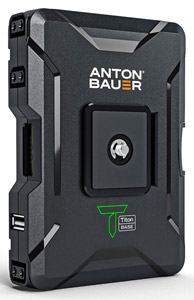 ANTON BAUER TITON BASE BATTERY 1/4-inch-20 thread, 3x P-Tap output/charging ports, USB-A port, 68Wh