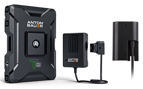 ANTON BAUER TITON BASE KIT For Canon LP-E6 compatible