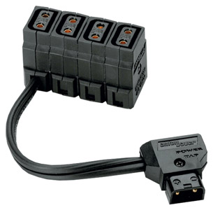 ANTON BAUER POWERTAP MULTI EXTENSION CABLE 1x male to 4x female P-Tap