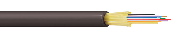 BELDEN GMTTD12 CABLE Universal; tactical mini-breakout, 50/125-OM3-Flex, 12 fibres, Black