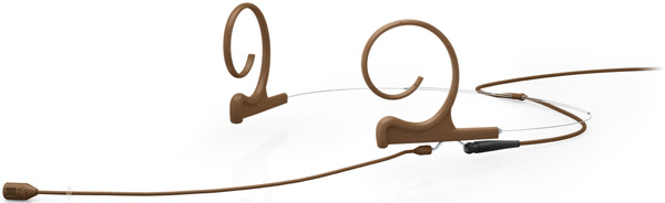 DPA 4288 CORE+ MICROPHONE Headset, directional, 120mm boom, brown, MicroLock