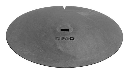 DPA BLM6000-B MICROPHONE MOUNT Boundary, for 4060/4061/4062/4063, 75mm diameter, black