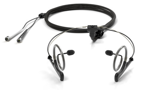 DPA 4560 CORE+ BINAURAL HEADSET Normal SPL, black, MicroDot