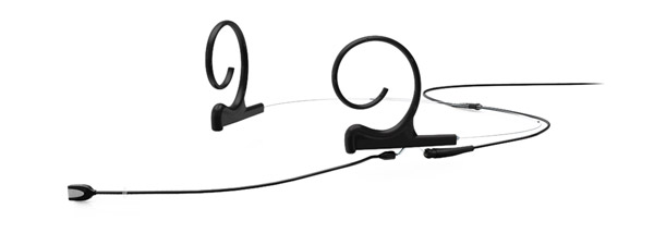 DPA 4166 CORE MICROPHONE Headset, slim, omni, 90mm boom, black, MicroDot