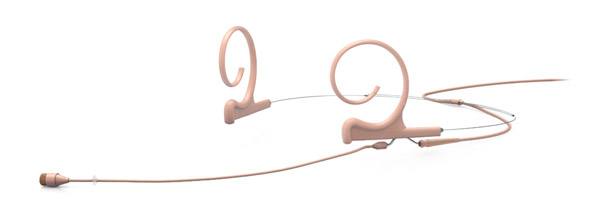 DPA 4266 CORE MICROPHONE Headset, omni, 110mm boom, beige, MicroDot