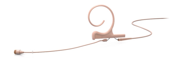 DPA 4266 CORE MICROPHONE Earset, omni, single-ear, 90mm boom, beige, MicroDot