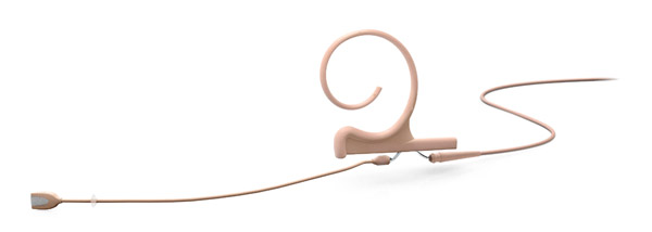 DPA 4288 CORE MICROPHONE Earset, directional, single-ear, 100mm boom, beige, MicroDot