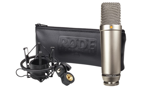 RODE NT1 SIGNATURE MICROPHONE Condenser, cardioid, 1-inch capsule, black