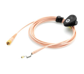 DPA CH16F00 MICROPHONE CABLE For earhook slide, MicroDot, beige
