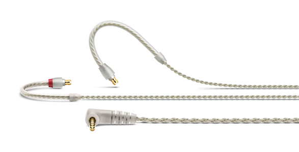SENNHEISER 507478 IE PRO STEREO CABLE Twisted, for IE 100/400/500 PRO, clear