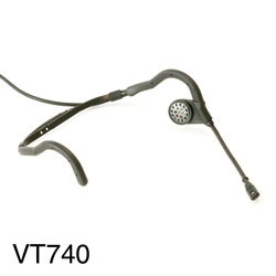 VOICE TECHNOLOGIES VT740 HEADSET With ear loudspeaker, black