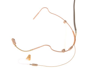 VOICE TECHNOLOGIES VT860MKII LIGHTWEIGHT HEADSET Cardioid mic, beige