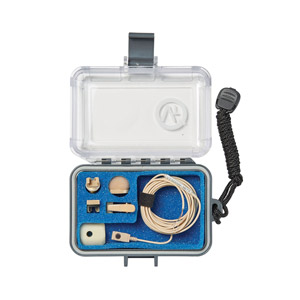 VOICE TECHNOLOGIES VT500WATER MICROPHONE Omni, waterproof, inc accessories/case, beige