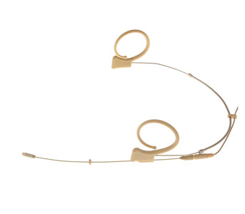 VOICE TECHNOLOGIES VT DUPLEX KIT HEADWORN MICROPHONE Omni, S/M/L/XL, beige