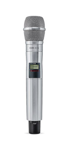 SHURE AD2/K9N RADIOMIC TRANSMITTER Handheld, KSM9, cardi/supercardi, 470-636MHz (G56), nickel