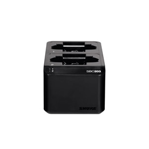 SHURE SBC203 BATTERY CHARGER DOCK For 2x SB903/SLXD1/SLXD2