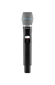 SHURE QLXD2/B87C RADIOMIC TRANSMITTER Handheld, BETA87C, cardioid, 606-670MHz (K51)