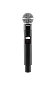 SHURE QLXD2/SM58 RADIOMIC TRANSMITTER Handheld, SM58, cardioid, 606-670MHz (K51)