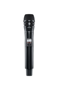 SHURE QLXD2/K8B RADIOMIC TRANSMITTER Handheld, KSM8, cardioid, dual-diaphragm, 606-670MHz (K51)